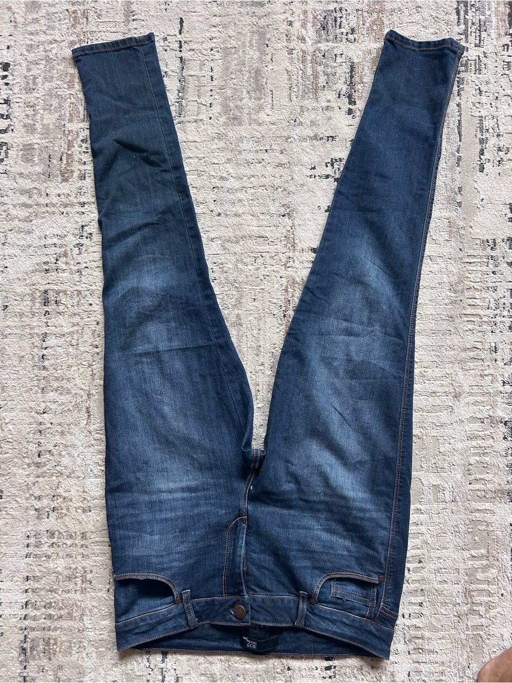 1822 Denim Women's Dark Blue Skinny Jeans Sz 31